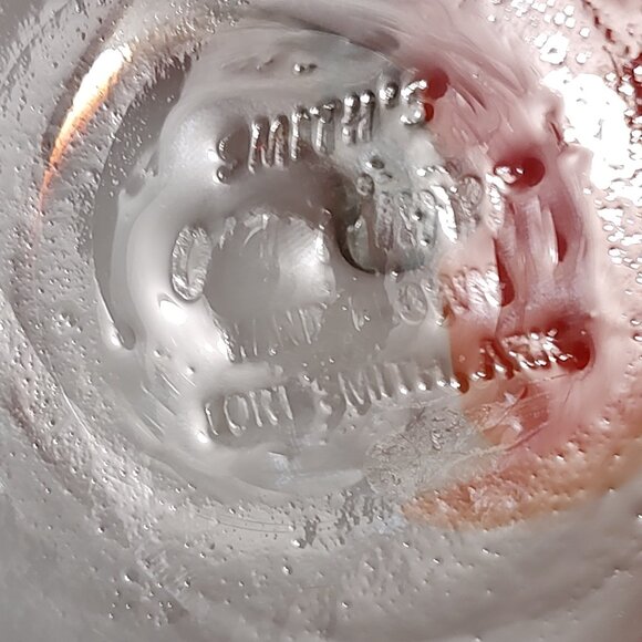 Smith's Old Timer Glass Handblown Red & White Swirl Pitcher Decorative Vase,9.5" - Picture 12 of 12